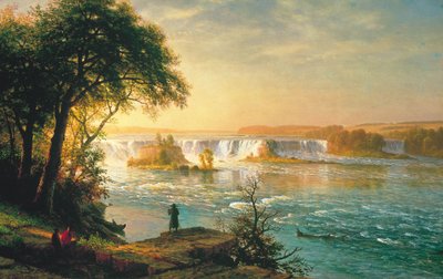 Les chutes de St. Anthony - Albert Bierstadt